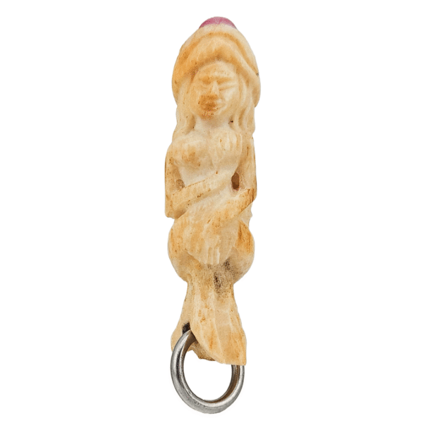 𝗦𝘂𝘃𝗮𝗻𝗻𝗮𝗺𝗮𝗰𝗰𝗵𝗮 (𝗠𝗲𝗿𝗺𝗮𝗶𝗱) 𝗣𝗮𝗹𝗮𝗸𝗶𝘁, the lover of Hanuman, embedded with real gemstones. - Image 2
