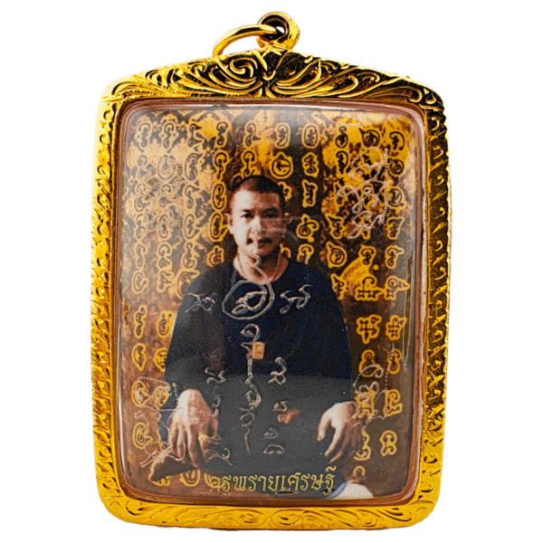 Ajarn Tom​ First Batch Locket Set (Serial No.1 & 90% Thai Gold casing) - Image 2