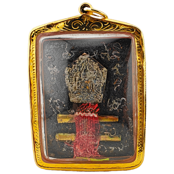 Ajarn Tom​ First Batch Locket Set (Serial No.1 & 90% Thai Gold casing) - Image 3