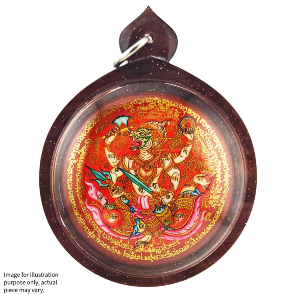 Hanuman Tone Locket (Red)