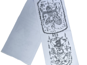 Hand Drawn Pha Kru (Teacher's cloth) To Hanuman