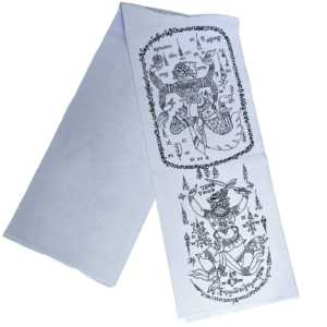 Hand Drawn Pha Kru (Teacher's cloth) To Hanuman