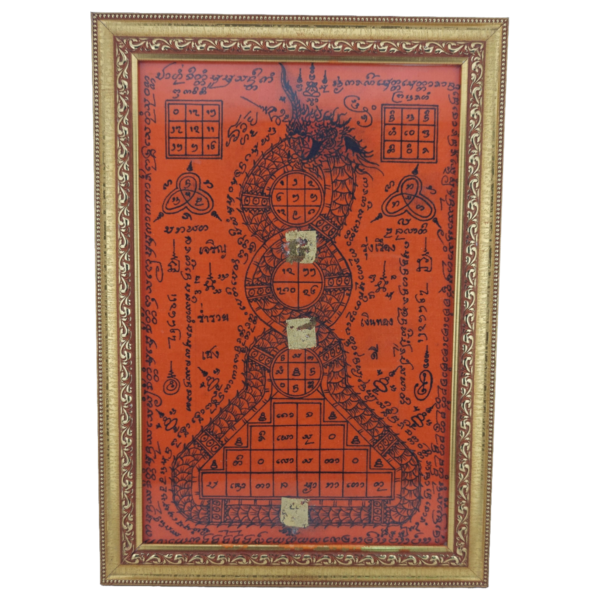 Hand Drawn Phaya Nak Phayant - Sealed With Payong Kam