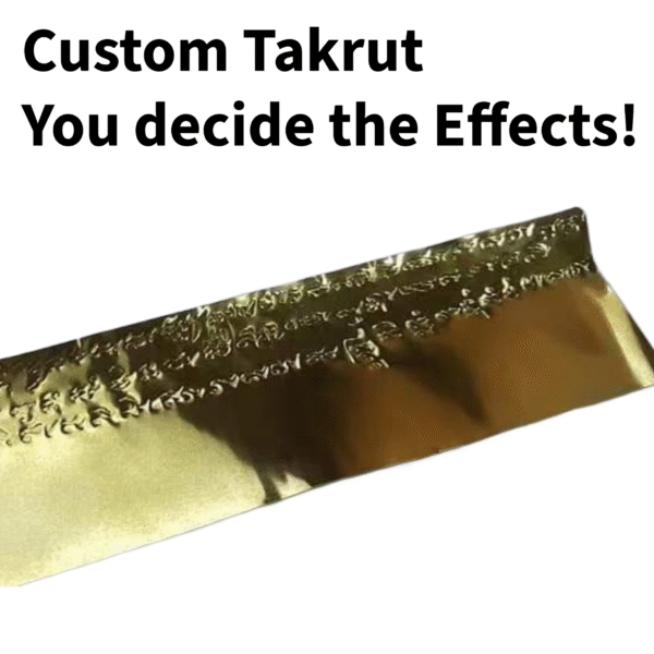 Fully Custom Takrut by Puu Lersi Techo (Puu Ruesi Ming / Malaysia)