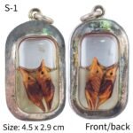 Phaya Pak Kek Twin Salika – The Words-Come-True Amulet by Phu Lersi Pong