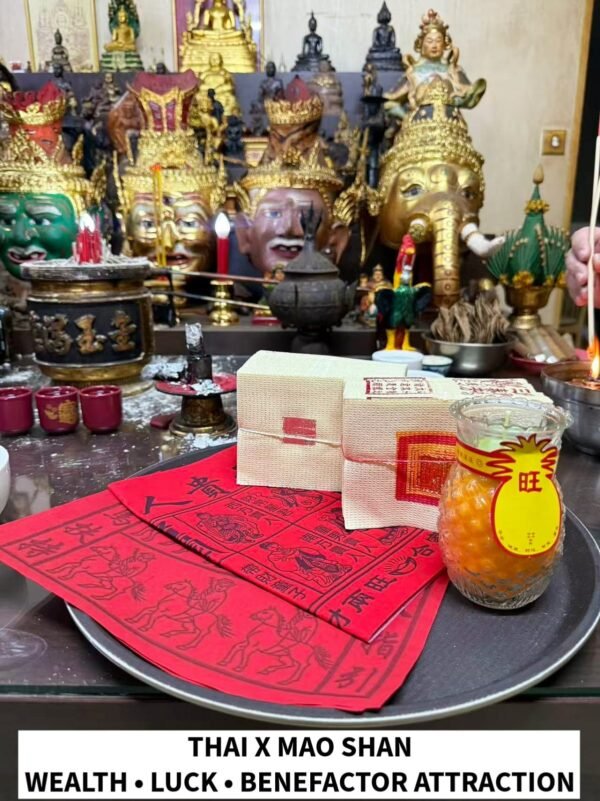 2025β2026 Dual Wicca Wealth, Luck & Benefactor Candle Ritual