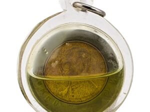Rian Bak Pee β A Wealth Corpse Coin Infused with 6 Phi Tai Hong Nam Man Prai by Ajarn Yod - face view