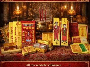 Tai Sui 2026 β The Complete Annual Ritual Covering the Twelve Symbolic Influences (εδΊη₯η
) by Phu Lersi Techo, cover photo complete ritual