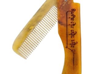 Wish-Granting Wealth Yant Comb — Dual Sacred Yants by Phu Lersi Pong