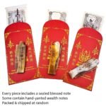 Wish-Granting Wealth Yant Comb — Dual Sacred Yants by Phu Lersi Pong