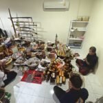 Phu Lersi Pong Blessing photo alongside Ajarn Mee and Ajarn Mehta