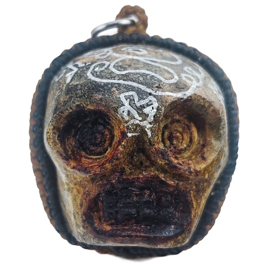 Prai Kasip Gradook Khaen amulet by Phu Lersi Pong BE 2569 front view
