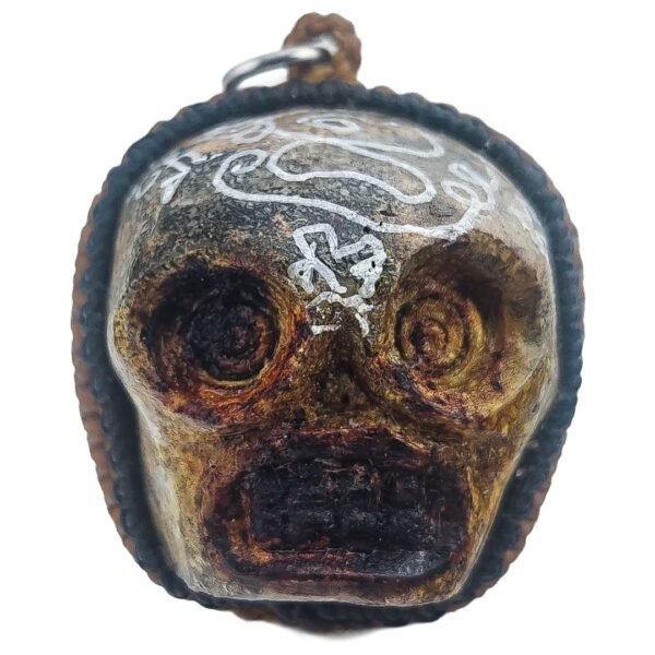 Prai Kasip Gradook Khaen amulet by Phu Lersi Pong BE 2569 front view