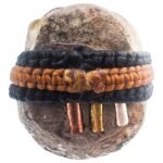 Murn Sarn with silver takrut inside Prai Kasip Gradook Khaen amulet
