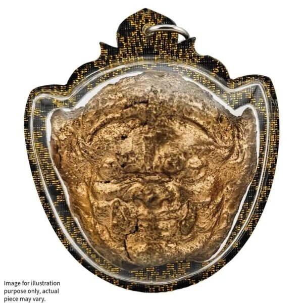 Prai Phra Pirab amulet Ajarn Tom BE 2568 front view Thai occult amulet