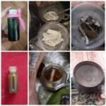 Ptong Wishing Box materials nam man prai prai wax cemetery soil ritual ingredients y Ajarn Arthit
