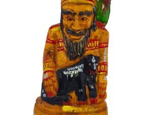 Pirate Sihir Maa Kin Kwaam Kit bucha carved wood statue with black dog figure for wealth luck and controlPirate Sihir Maa Kin Kwaam Kit bucha carved wood statue with black dog figure for wealth luck and control
