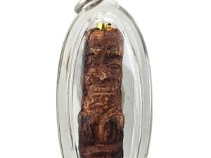 Hakom Niu Chee #1 front view hand carved from gradook niw chee by Phu Lersi Pong