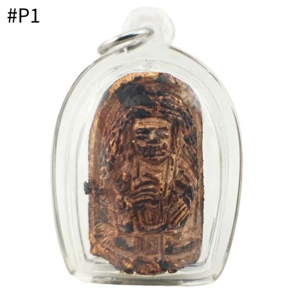 Pirate Sihir P1 front, hand-carved by Phu Lersi Pong from the gradook of a wealthy gambler
