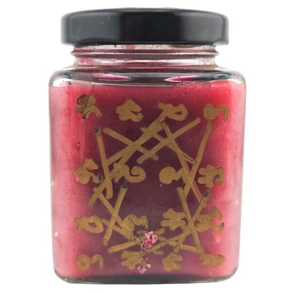 Saneh See Pheung by Ajarn Kitkamo in a large bottle personally hand-yanted in gold